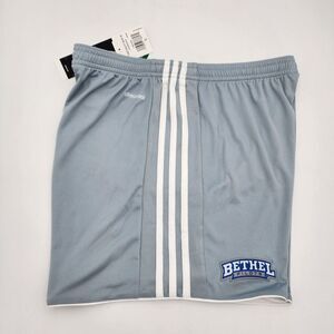Adidas Bethel pilots Women's L‎  Shorts BS4269 Light Gray White Climacool NWT